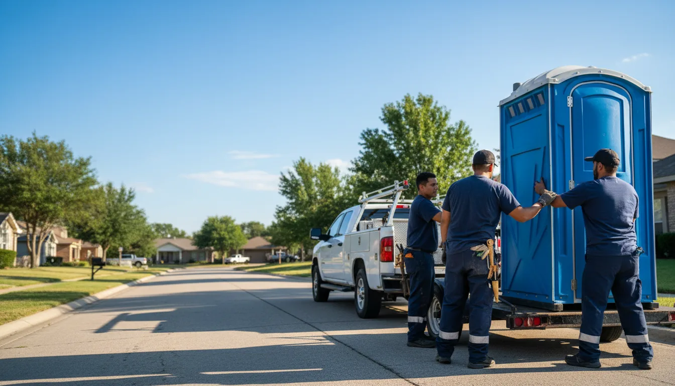 Portable Toilet Rental in Sulphur, LA near me